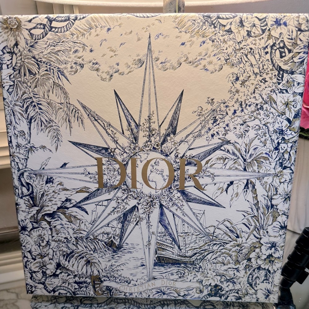 Gorgeous Dior 10” x 10” Gift Box with Tissue Paper
